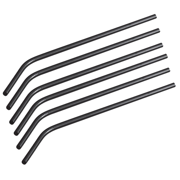 SŁOMKI METALOWE DO NAPOJÓW BERLINGER HAUS BH-2984 BLACK SILVER