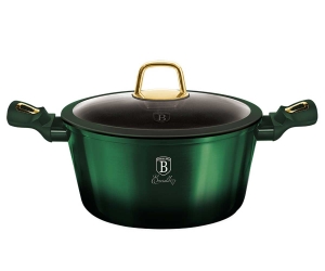 GARNEK TYTANOWY BERLINGER HAUS 24cm BH-6058 EMERALD  OUTLET