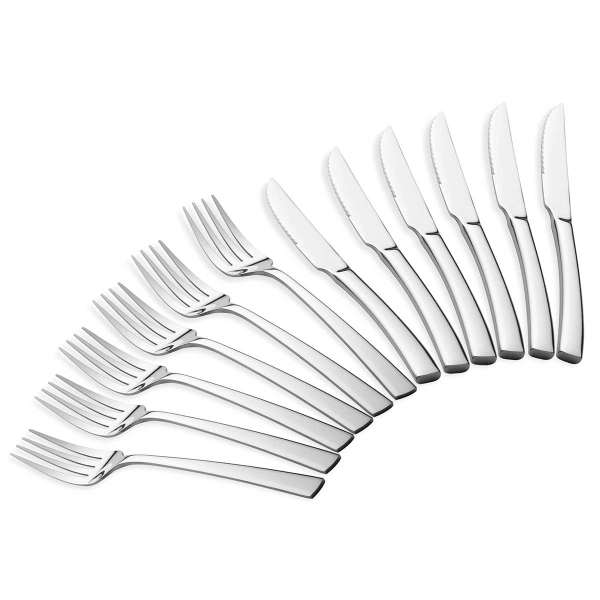 ZESTAW SZTUĆCÓW SZTUĆCE DO STEKÓW 12 szt. BERLINGER HAUS BH-3046