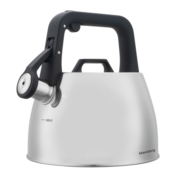 CZAJNIK STALOWY Z GWIZDKIEM 2,5L KLAUSBERG KB-7914