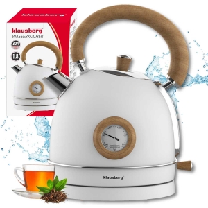 CZAJNIK ELEKTRYCZNY 1,8L Z TERMOMETREM KLAUSBERG KB-9007 RETRO