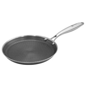 PATELNIA STALOWA DO NALEŚNIKÓW 24cm Z POWŁOKĄ PLASTER MIODU 5546