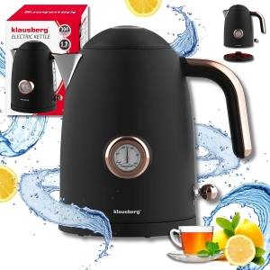 CZAJNIK ELEKTRYCZNY 1,7L Z TERMOMETREM KLAUSBERG KB-9019 RETRO