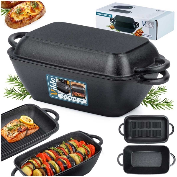 BRYTFANNA PATELNIA ŻELIWNA 2w1 1,5/3,5L CAST LINE 279010