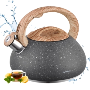 CZAJNIK Z GWIZDKIEM 2,7L KLAUSBERG KB-7250 GRANIT WOOD