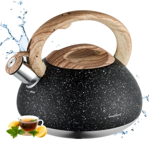 CZAJNIK Z GWIZDKIEM 2,7L KLAUSBERG KB-7282 GRANIT WOOD