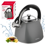 CZAJNIK Z GWIZDKIEM KLAUSBERG 2,2L KB-7411