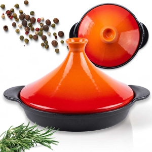 GARNEK MAROKAŃSKI TADŻIN TAGINE ŻELIWNY 27cm HAGE