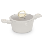 GARNEK TYTANOWY Z POKRYWĄ 24cm BERLINGER HAUS BH-8071 SAHARA
