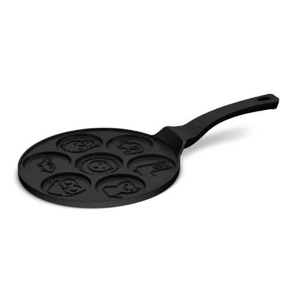 PATELNIA TYTANOWA 26cm DO PLACUSZKÓW ANIMALS BERLINGER HAUS BH-7799 MATTE BLACK